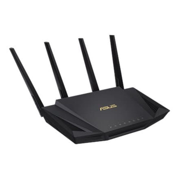 Wireless Router|ASUS|Wireless Router|3000 Mbps|Mesh|Wi-Fi 5|Wi-Fi 6|IEEE 802.11 b/g|IEEE 802.11n|USB 3.2|1 WAN|4x10/100/1000M|Number of antennas 4|RT- Sort