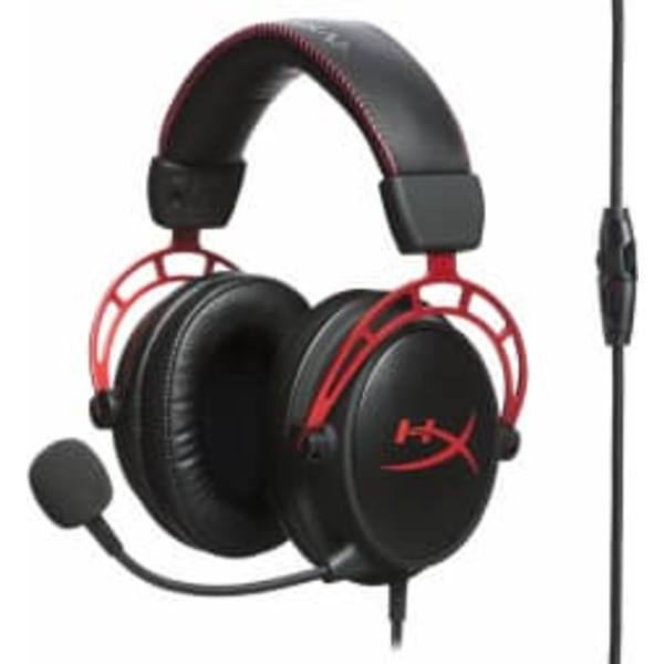 HyperX Cloud Alpha - Gaming Headset (Black-Red)