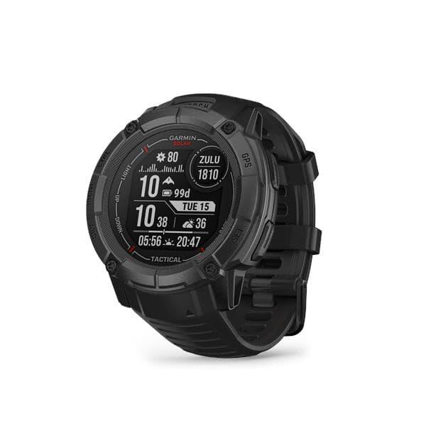 Garmin Instinct 2X Solar Tactical Edition 2.79 cm (1.1") MIP 50 mm Digital 176 x 176 pixels Touchscreen Black GPS (satellite)