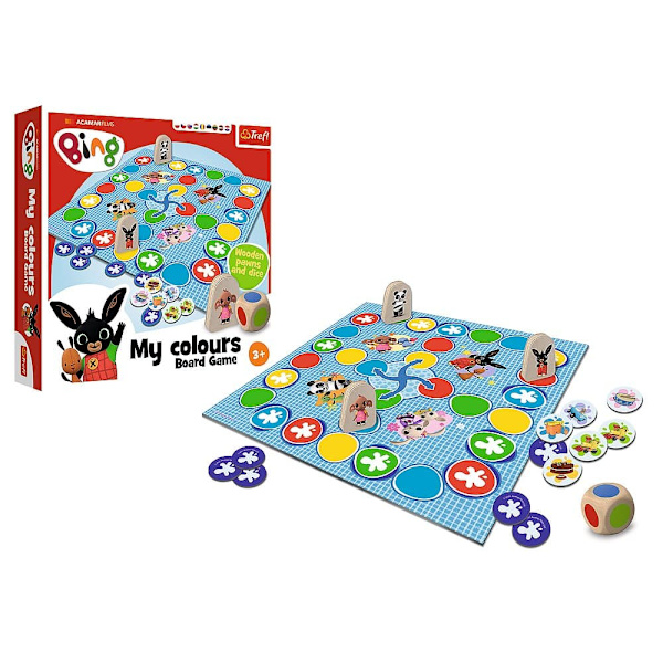 TREFL boardgame BING My colours