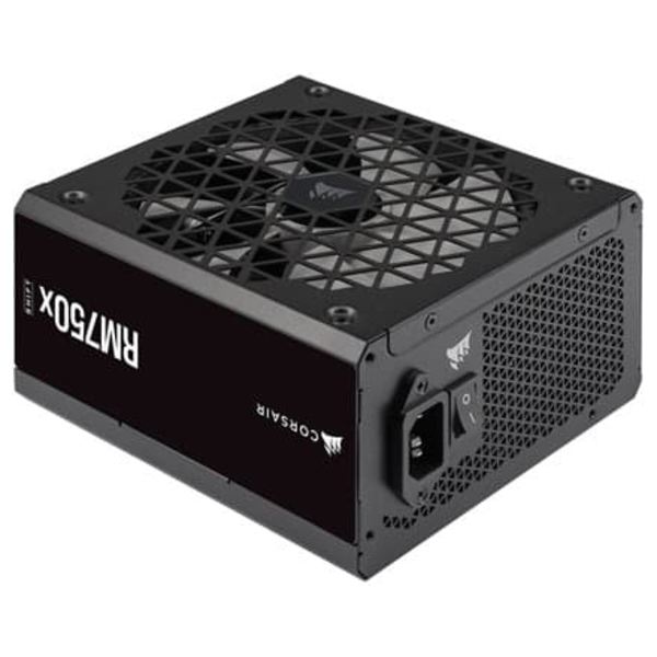 CORSAIR RM750x 750 Watt 80 PLUS GOLD Certified Fully Modular Power Supply Sort