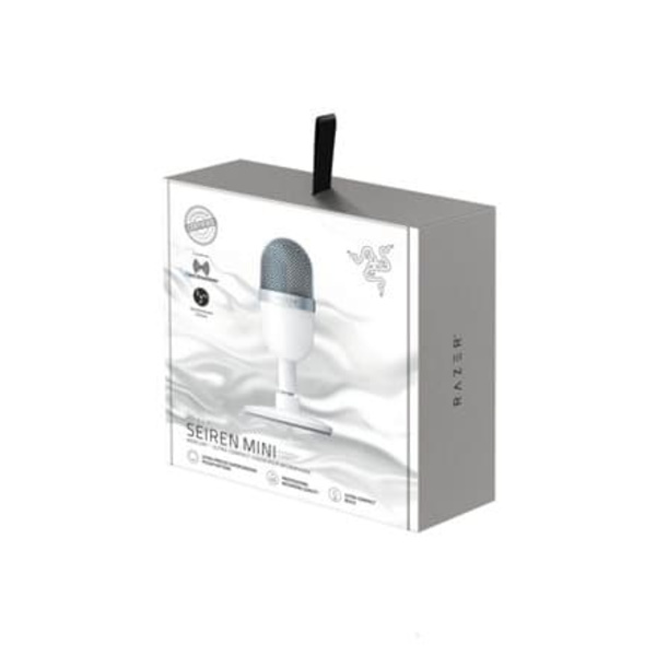 Razer mikrofon Seiren Mini, valge