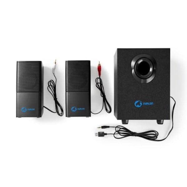 Nedis GSPR10021BK PC Speakers 2.1 / Subwoofer / 30W