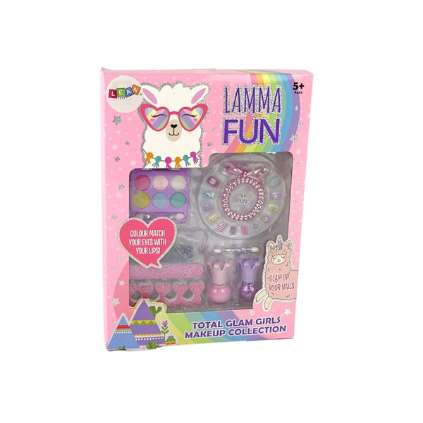 Make-up set Happy Lama Everything a little lady needs LAMMA FUN