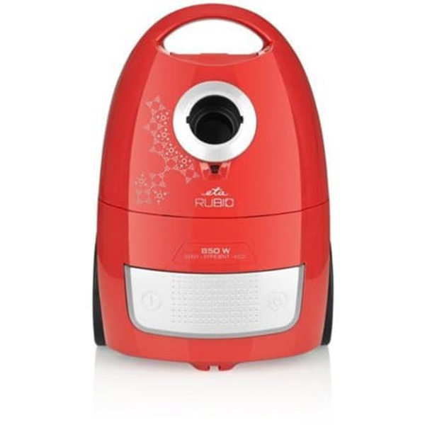 ETA | Vacuum cleaner | Rubio ETA049190010 | Bagged | Power 850 W | Dust capacity 2 L | Red Sort, Rød, Sølv