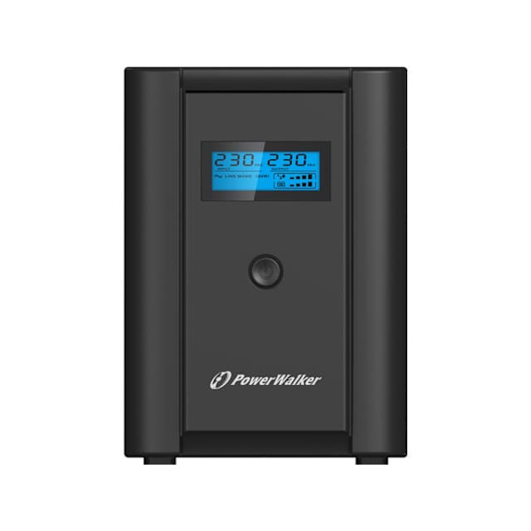PowerWalker VI 1200 LCD/FR Line-Interactive 1.2 kVA 600 W 4 AC outlet(s)
