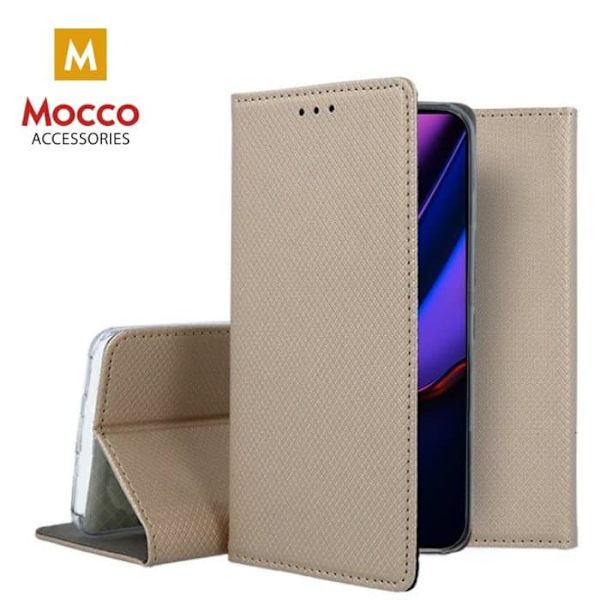 Mocco Smart Magnet Book Case For Apple iPhone 11 Pro Max Gold