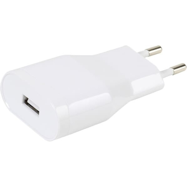 Vivanco charger Lightning 2.4A 1.2m, white (60018)
