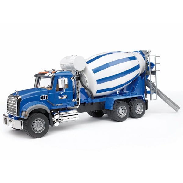 BRUDER cement mixer truck MACK Granite, 02814
