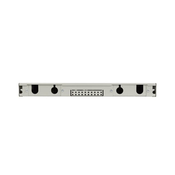 LANBERG 24XSC DUPLEX / 24XLC QUAD RACK 19" 1U FIBER OPTIC DISTRIBUTION FRAME GRAY + ACCESSORIES Harmaa