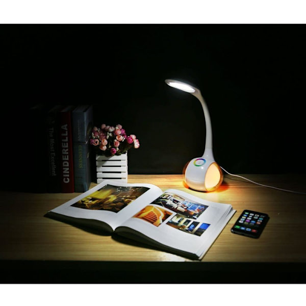 Platinet desk lamp with night light PDL20 7W (43130)
