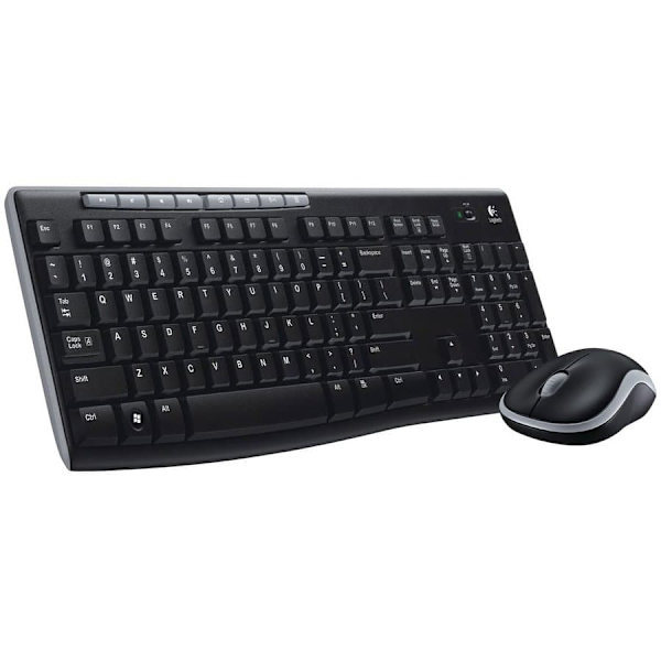 Logitech Wireless Combo MK270 Svart