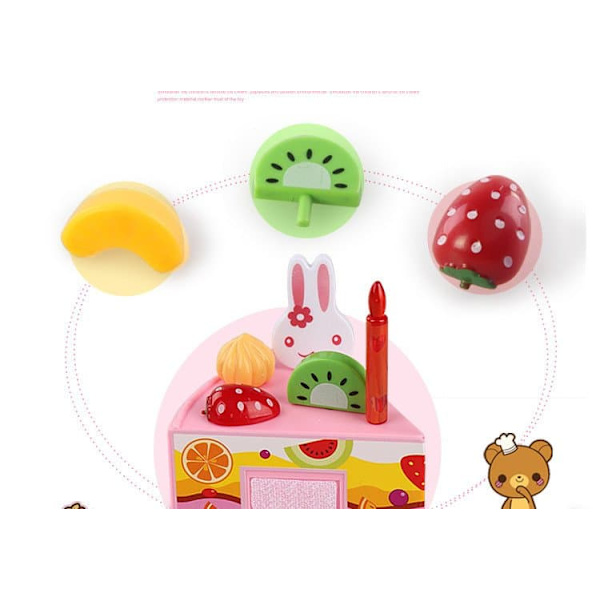 RoGer Interactive Birthday CAKE with 75 Items