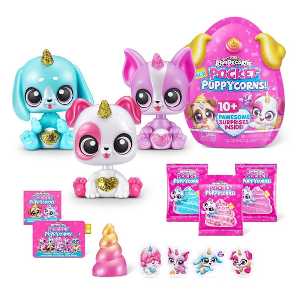 RAINBOCORNS figure with accessories Pocket Puppycorn, 1 series 10 accessories, 9284