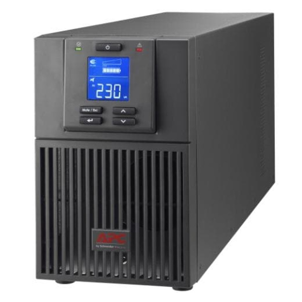 Schneider Electric Easy UPS, tower, smart card slot, LCD | SRV3KI | 3000 VA | 2400 W Sort