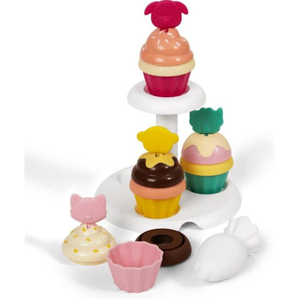 SKIP HOP set Zoo sort and stack Cupcakes, 9H012810