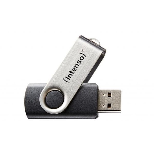 MEMORY DRIVE FLASH USB2 32GB/3503480 INTENSO Svart, Silver