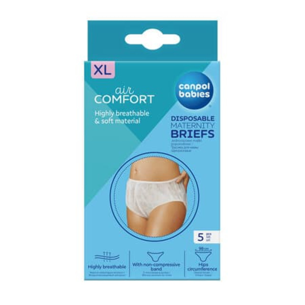 CANPOL BABIES disposable maternity briefs, XL size, 9/600