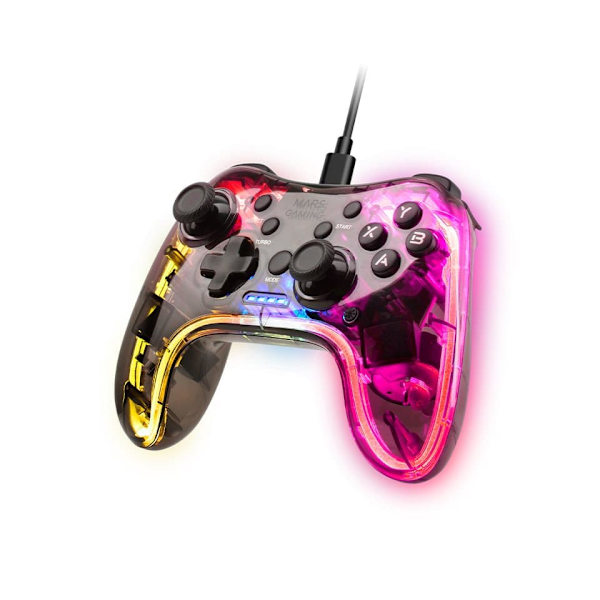 Mars Gaming MGP-C Gaming Controller RGB / USB-C / X-input & D-input