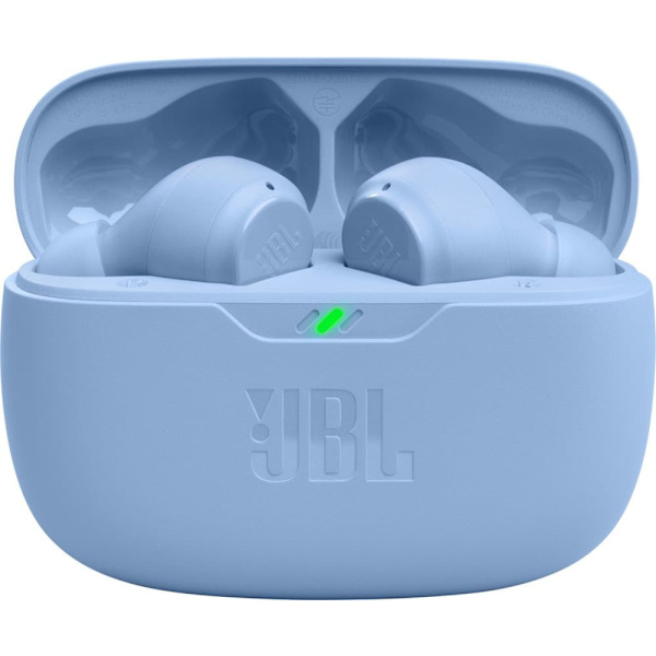JBL wireless earbuds Wave Beam, blue