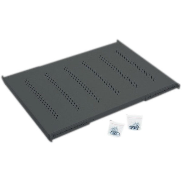 Triton perforated shelf 19" 1U/550mm max. load 150kg RAB-UP-550-H4