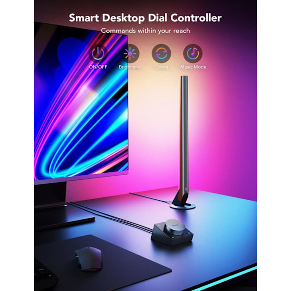 GOVEE H6047 SMART LED LIGHTS RGBIC, WI-FI, ALEXA, GOOGLE ASSISTANT