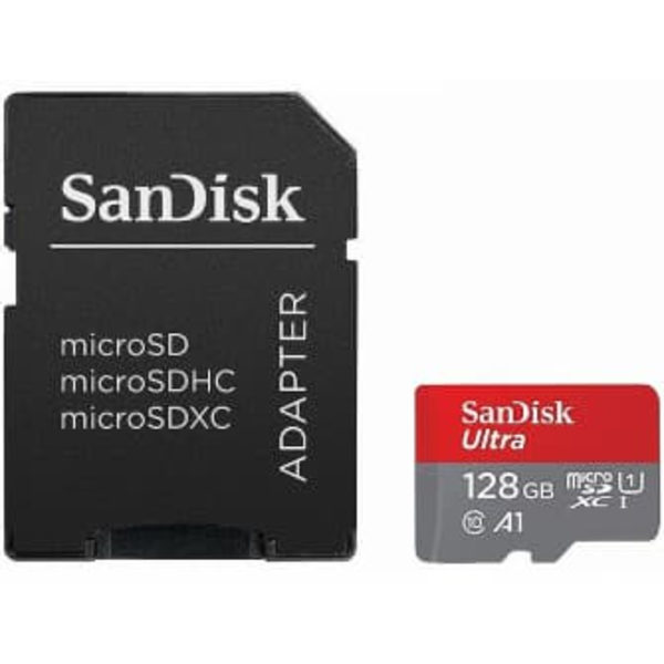 SanDisk Ultra Light microSDXC 128GB + SD Adapter