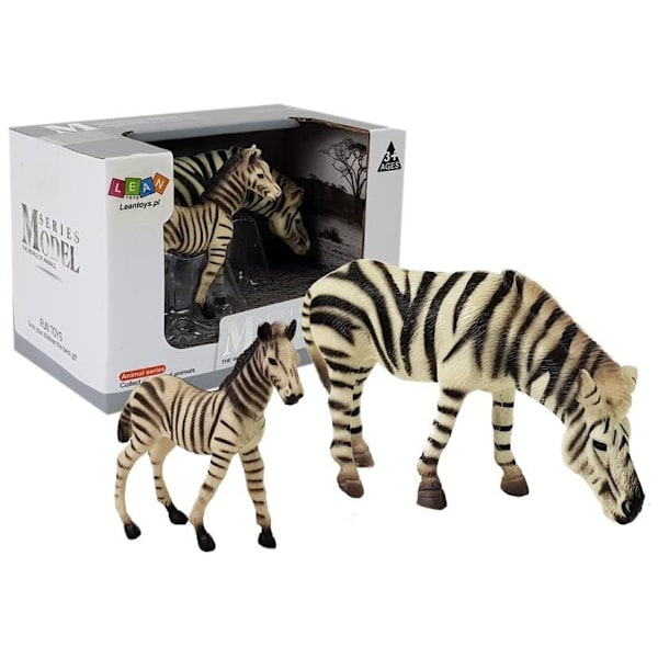 Set of figures Animals Africa Hippo Zebra