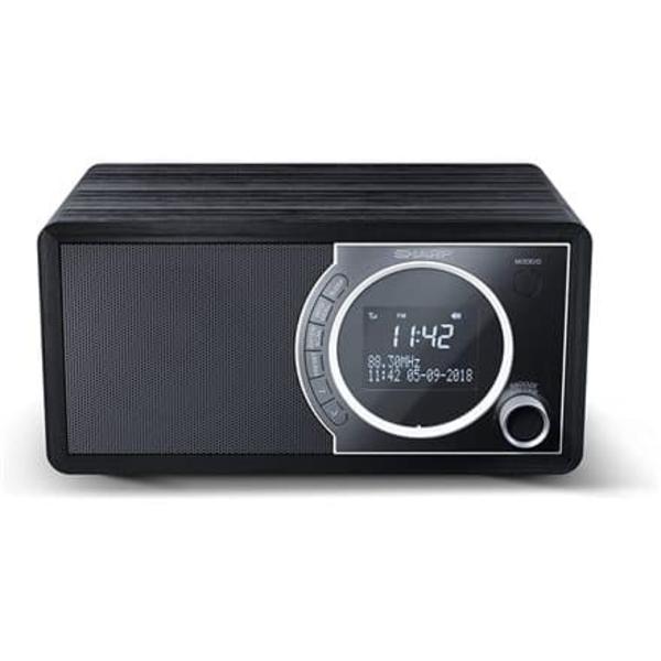 Sharp DR-450(BK) Digital Radio, FM/DAB/DAB+, Bluetooth 4.2, Alarm function, Midnight Black | Sharp | Digital Radio | DR-450(BK) | Midnight Black | Blu