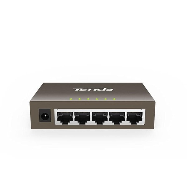 Tenda TEG1005D network switch Unmanaged Gigabit Ethernet (10/100/1000) Grey Grå