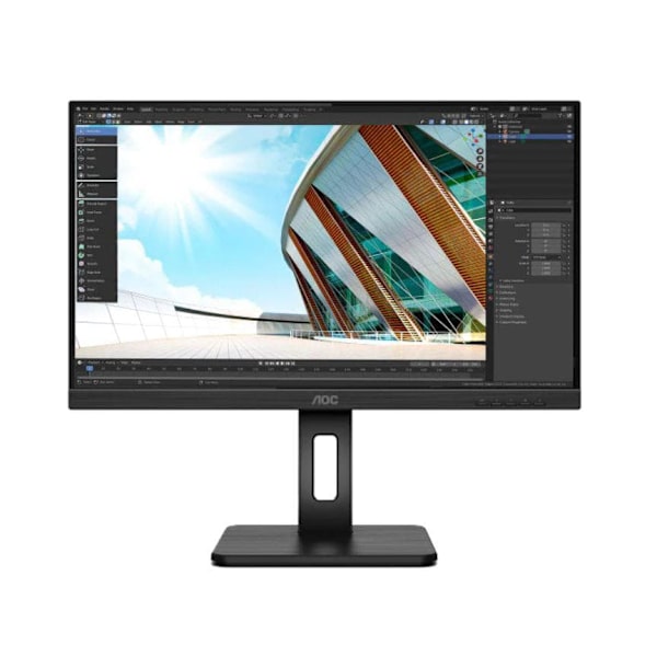 AOC P2 22P2Q LED display 54.6 cm (21.5") 1920 x 1080 pixels Full HD Black Svart
