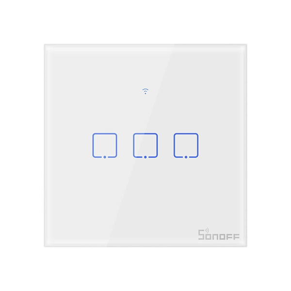 Smart Switch WiFi  Sonoff T0 EU TX (3-channels)