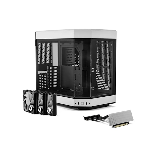 HYTE Y60 Midi Tower Black, White