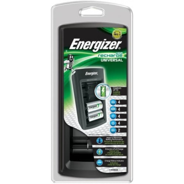 Universal Charger  NIMH R6,03,14,20,22   N301335800 ENERGIZER Sort