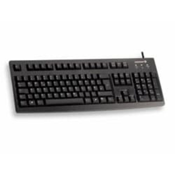 CHERRY G83-6105 keyboard Universal USB QWERTZ German Black Sort