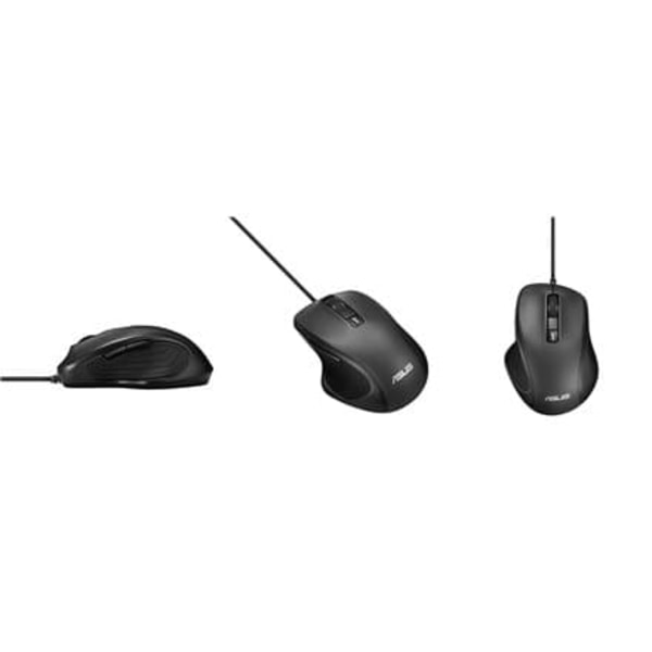 Asus | Ergonomic Mouse | UX300 PRO | Wired optical mouse | Wired optical | USB 2.0 | Black Sort
