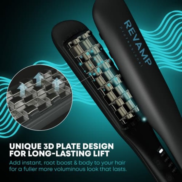 Progloss Volume and Lift | VL-2000-EU | Ceramic heating system | Ion conditioning | Barrel diameter 25 mm | Temperature (max) 210 °C | Black