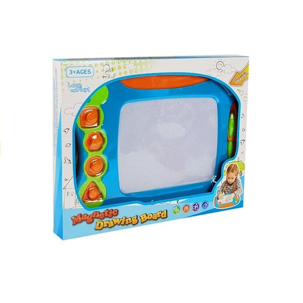 Magnetic Drawing Board with Geometrical Stamps