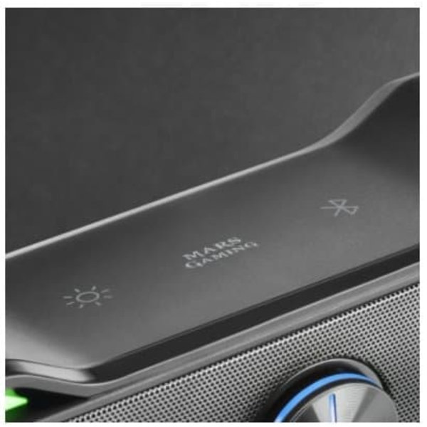 Mars Gaming MSBX Bluetooth 5.0 Soundbar with RGB / AUX /  10W