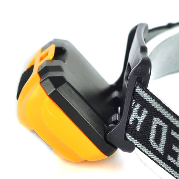 LED Galvos Žibintas BORUIT RJ-LW601 Geltonas, Skirtas Bėgiojimui