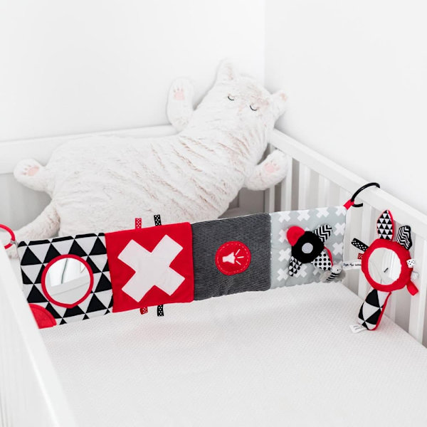 Canpol babies Soft Contrast Toy with Squeaker and Mirror SENSORY TOYS 68/080