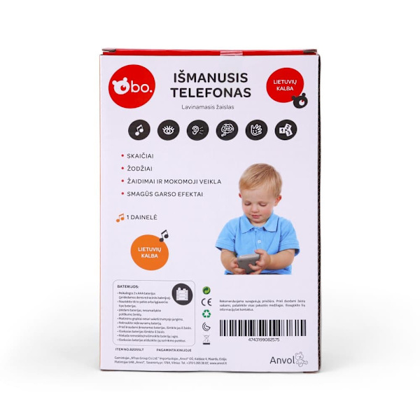bo. Educational Smartphone (In Lithuanian lang.)