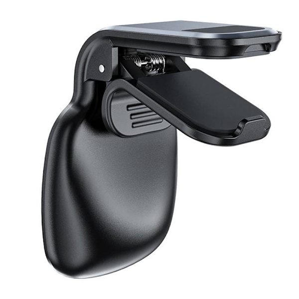 Magnetic car holder Acefast D16 for air vent  (metal grey