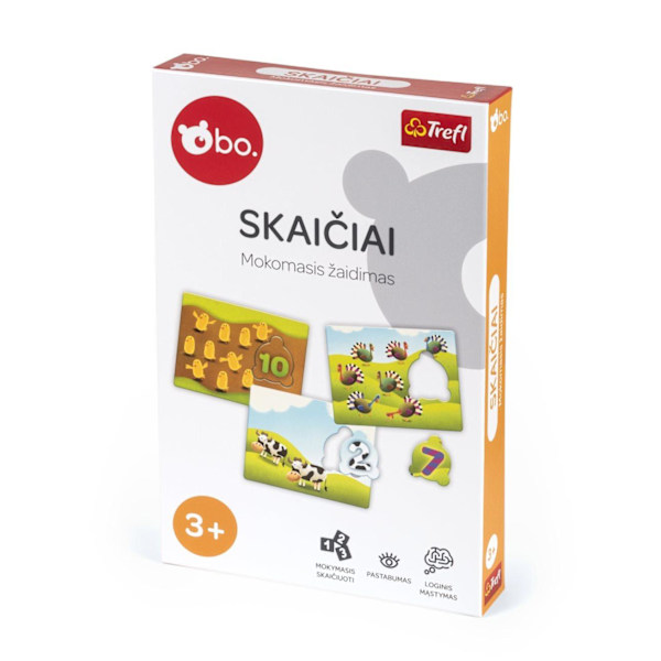 bo. Educational Board game "Numbers" (In Lithuanian lang.)