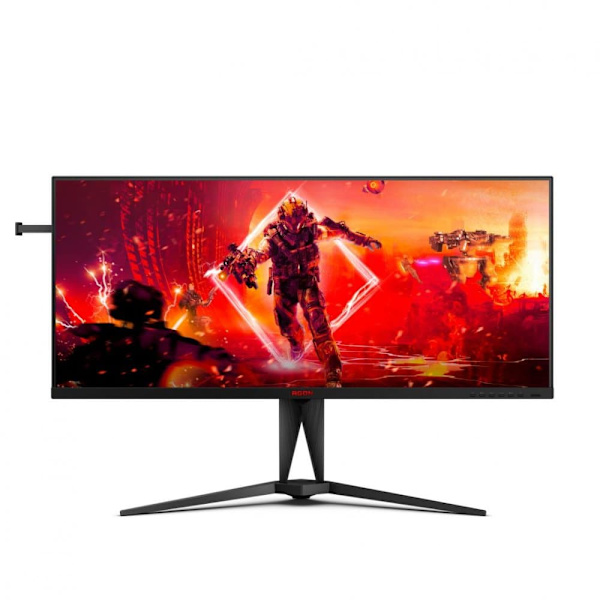 AOC AG405UXC | IPS | WQHD | 21:9 | 144 Hz | 1 ms | 3440 x 1440 pixels | 350 cd/m² | HDMI ports quantity 2 | Black Sort