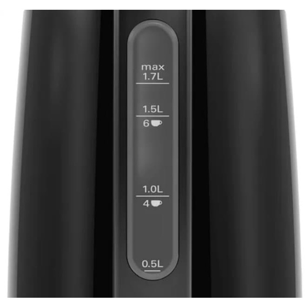 Bosch TWK3P423 electric kettle 1.7 L 2400 W Black