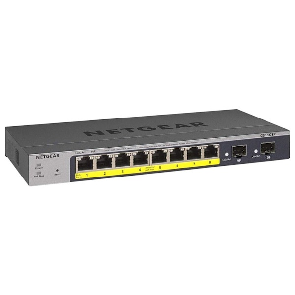Przełącznik Smart 8x1GB PoE 2xSFP GS110TP