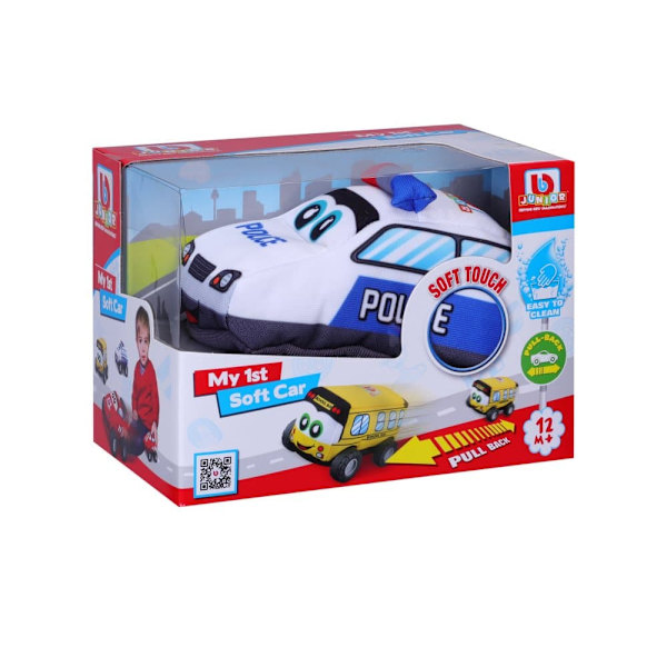 BB JUNIOR soft police car My 1st, 16-89053
