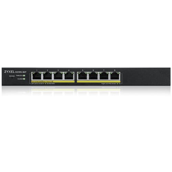 Zyxel | GS1915-8EP | Smart Managed | 8x Port | 1Gbit/s | 60W PoE Sort