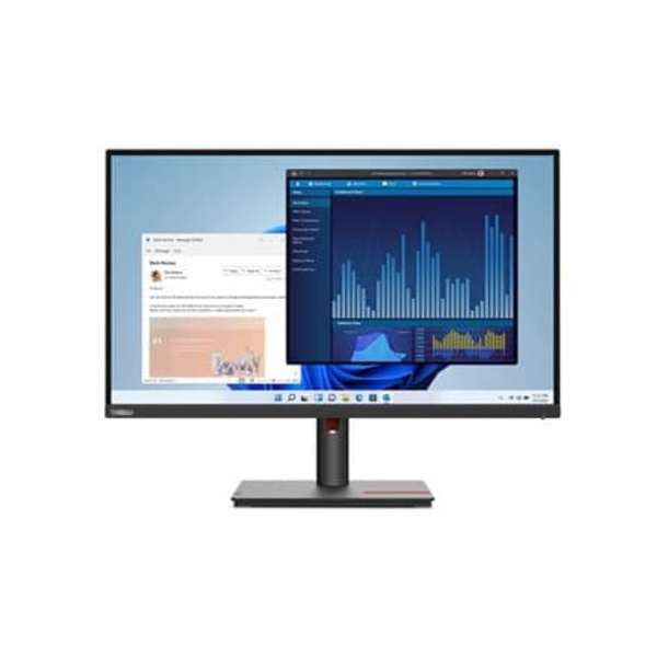 Lenovo ThinkVision T27p-30 LED display 68.6 cm (27") 3840 x 2160 pixels 4K Ultra HD Black Svart